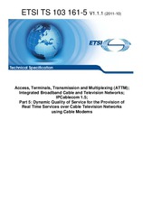 Standard ETSI TS 103161-5-V1.1.1 27.10.2011 preview