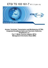 Standard ETSI TS 103161-7-V1.1.1 27.10.2011 preview