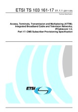 Standard ETSI TS 103161-17-V1.1.1 13.4.2011 preview