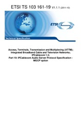Standard ETSI TS 103161-19-V1.1.1 27.10.2011 preview
