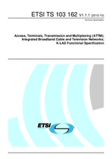 Standard ETSI TS 103162-V1.1.1 11.10.2010 preview
