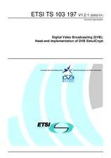 Standard ETSI TS 103197-V1.2.1 30.1.2002 preview