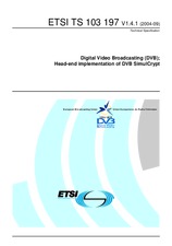 Standard ETSI TS 103197-V1.4.1 8.9.2004 preview