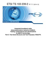 Standard ETSI TS 103239-2-V1.1.1 8.12.2014 preview