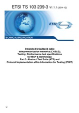 Standard ETSI TS 103239-3-V1.1.1 8.12.2014 preview