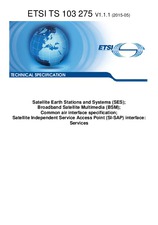 Standard ETSI TS 103275-V1.1.1 26.5.2015 preview