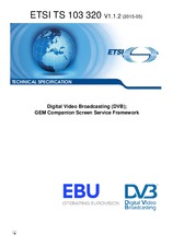 Standard ETSI TS 103320-V1.1.2 27.5.2015 preview