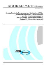 Standard ETSI TS 105174-5-4-V1.1.1 8.10.2009 preview