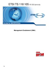 Standard ETSI TS 118105-V1.0.0 18.2.2015 preview