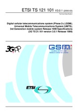 Standard ETSI TS 121101-V3.0.1 17.5.2000 preview