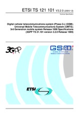 Standard ETSI TS 121101-V3.2.0 31.12.2000 preview