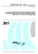 Standard ETSI TS 121101-V3.4.0 26.7.2001 preview