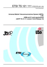 Standard ETSI TS 121111-V10.0.0 18.5.2011 preview