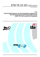 Standard ETSI TS 121201-V8.0.0 26.3.2009 preview