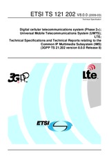 Standard ETSI TS 121202-V8.0.0 26.3.2009 preview