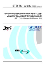 Standard ETSI TS 122030-V3.4.0 31.10.2000 preview