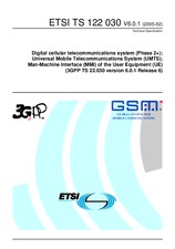 WITHDRAWN ETSI TS 122030-V6.0.0 28.1.2005 preview