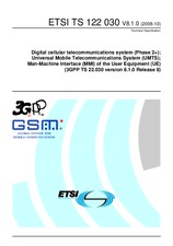 Standard ETSI TS 122030-V8.1.0 21.10.2008 preview
