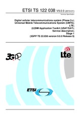 Standard ETSI TS 122038-V9.0.0 21.1.2010 preview