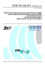 Standard ETSI TS 122071-V4.3.0 31.3.2001 preview