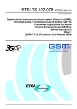 Standard ETSI TS 122078-V3.6.0 31.1.2001 preview