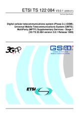 Standard ETSI TS 122084-V3.0.1 28.1.2000 preview