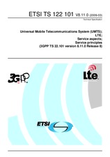 Standard ETSI TS 122101-V8.11.0 26.3.2009 preview