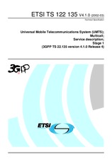 Standard ETSI TS 122135-V4.1.0 31.3.2002 preview