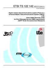 Standard ETSI TS 122142-V8.0.0 30.1.2009 preview