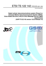 Standard ETSI TS 122142-V10.0.0 19.5.2011 preview