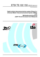 Standard ETSI TS 122153-V9.2.0 21.1.2010 preview