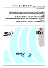 Standard ETSI TS 122173-V10.3.0 7.4.2011 preview