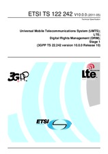 Standard ETSI TS 122242-V10.0.0 13.5.2011 preview