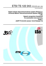 Standard ETSI TS 122243-V10.0.0 19.5.2011 preview