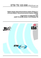 Standard ETSI TS 123008-V10.2.0 11.4.2011 preview