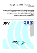 Standard ETSI TS 123048-V4.1.0 30.9.2001 preview