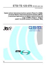 Standard ETSI TS 123078-V3.9.0 17.7.2001 preview