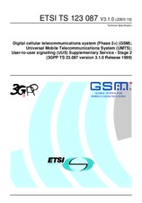 Standard ETSI TS 123087-V3.1.0 31.10.2000 preview