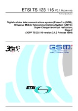 Standard ETSI TS 123116-V3.1.0 17.7.2001 preview