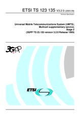 Standard ETSI TS 123135-V3.2.0 30.9.2000 preview