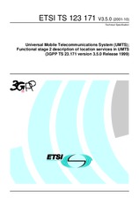 Standard ETSI TS 123171-V3.5.0 16.10.2001 preview