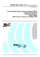 Standard ETSI TS 123171-V3.11.0 31.3.2004 preview