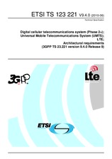 Standard ETSI TS 123221-V9.4.0 22.6.2010 preview