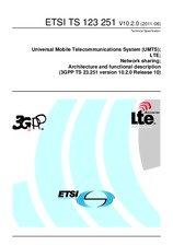 Standard ETSI TS 123251-V10.2.0 22.6.2011 preview