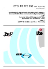 Standard ETSI TS 123259-V9.4.0 22.6.2010 preview