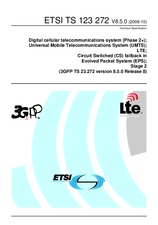 Standard ETSI TS 123272-V8.5.0 20.10.2009 preview
