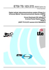 Standard ETSI TS 123272-V8.9.0 11.10.2010 preview