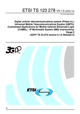 Standard ETSI TS 123278-V5.1.0 31.12.2002 preview