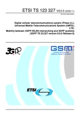 Standard ETSI TS 123327-V8.0.0 4.11.2008 preview