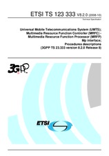 Standard ETSI TS 123333-V8.2.0 28.10.2008 preview